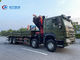 Sinotruk Howo 8x4 Truck Mounted 25T SANY Palfinger Knuckle Boom Crane
