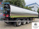 CCC 3 Axle 50000L Stainless Steel Tanker Semi Trailer For Asphalt Delivery