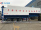 SGS 3 Axle 60M3 Bulk Feed Tanker Semi Trailer With Electric Hydraulic Auger