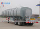 2 Axle 30000L Heated Asphalt Tank Trailer With Insulation Layer And Burner