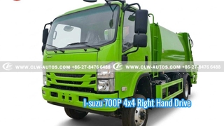 I-suzu 700P 4x4 Мусороуборочный уплотнитель с правым рулем