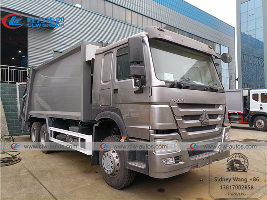 SINOTRUK HOWO 3 Axles 6x4 18000L 20000L Compressed Garbage Truck