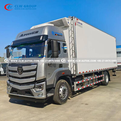FOTON 10 Ton Capacity Refrigerated Box Truck with Auman Chassis and Precision Temperature Control