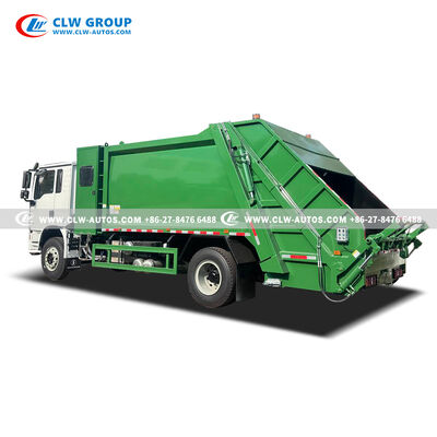 Shacman L3000 4×2 Compactor Garbage Truck with 210 HP Engine, Integrated Crew Cabin, and High Compression Performance