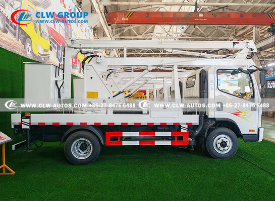 FAW Jiefang 16m Articulated Aerial Work Platform with 600V Insulated Bucket and 4x2 Chassis for Electrical Maintenance