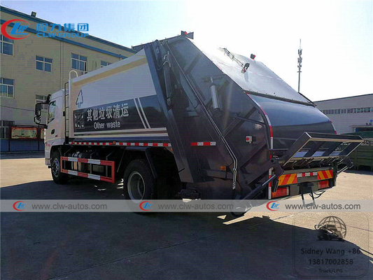 Shacman L3000 4x2 14000 Liters Garbage Compactor Truck