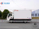 Shacman 4x2 5T Refrigerated Van Truck With Carrier Hanxue Thermo King Refrigerator