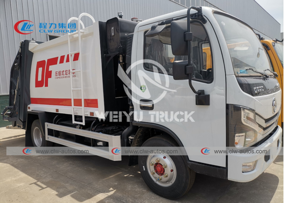 Отброс санобработки стали углерода тележки ISO/CCC Q235 Compactor отброса уничтожения отбросов 6cbm Dongfeng противокоррозионный поставляет