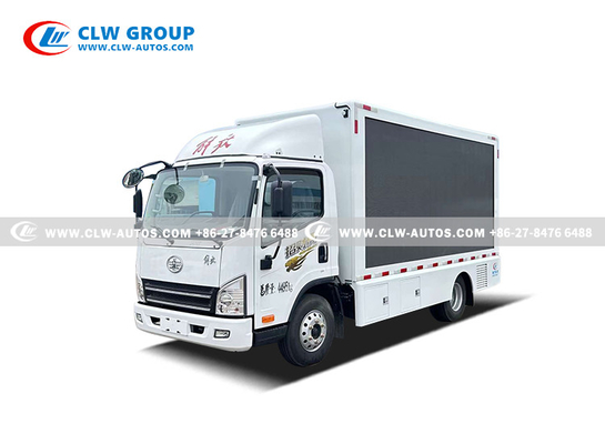 FAW Tiger VH 2 стороны P3 / P4 / P5 / P6 Внешний мобильный светодиодный рекламный дисплей Billboard Truck