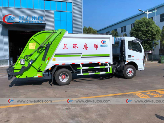 Тележка собрания погани тележки Compactor отброса Dongfeng 4x2 8cbm